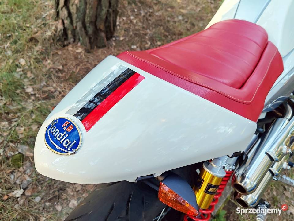 Mondial HPS 125 Cafe Racer Scrambler biały Pozostałe Łódź