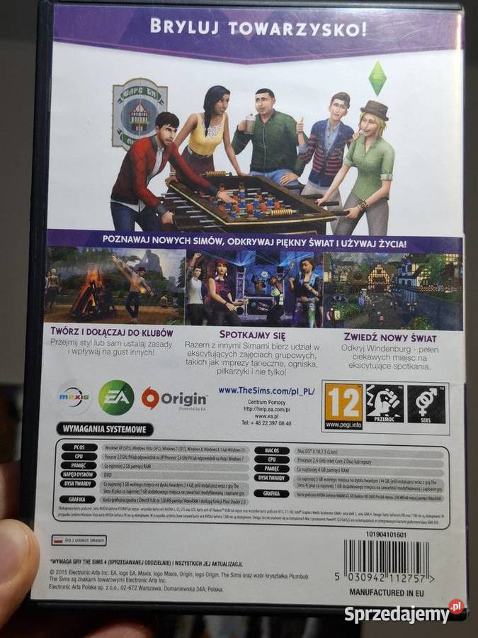 The Sims 4 dodatek Spotkajmy się PC DVD MAC symulacje Komputerowe PC Kraków