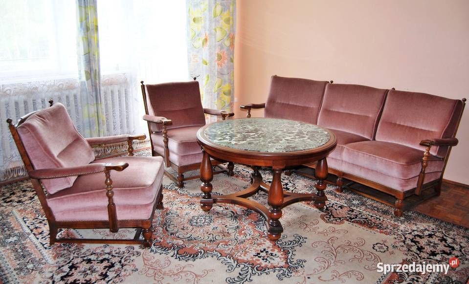 Zestaw wypoczynkowy, stylowe fotele i kanapa