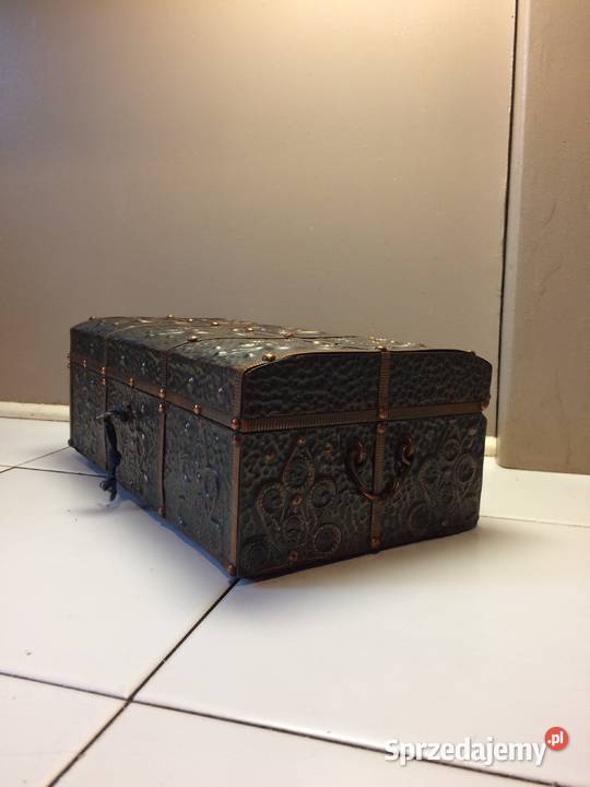 KUFEREK na biżuterię zamykany na kluczyk mazowieckie Warszawa