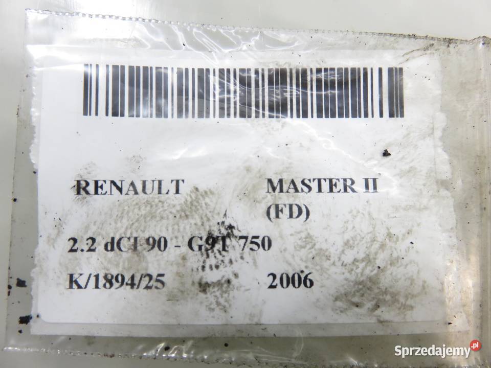 TARCZA HAMULCOWA PRZÓD RENAULT MASTER II FD 22 osobowe