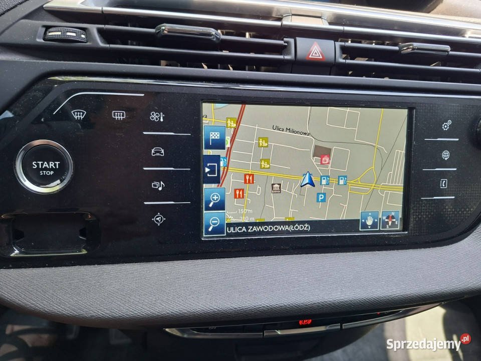 Citroen C4 Picasso 7mio osobowy klima navi II światła przeciwmgielne Łódź