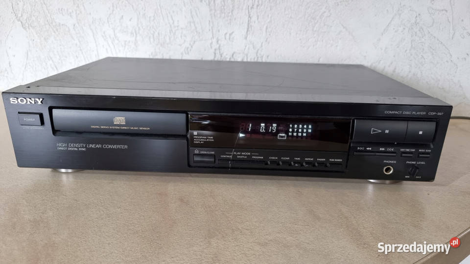 Cd player SONY CDP 397 CDP397 odtwarzacz