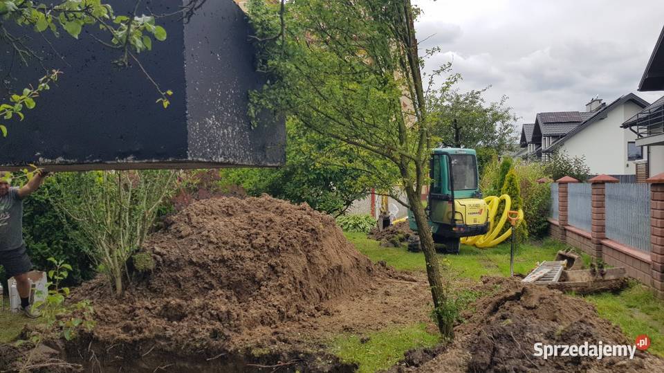 Odwodnienie z rynien odprowadzenie wody opadowej Dębica