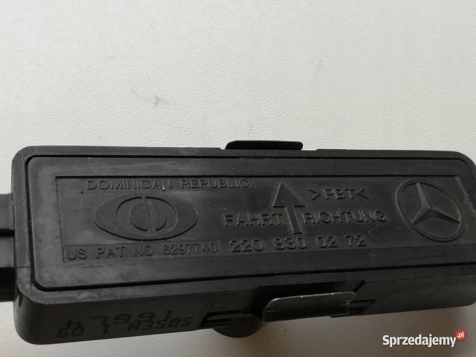 CZUJNIK NASŁONECZNIENIA MERCEDES W220 S KLASA osobowe Nowy Tomyśl