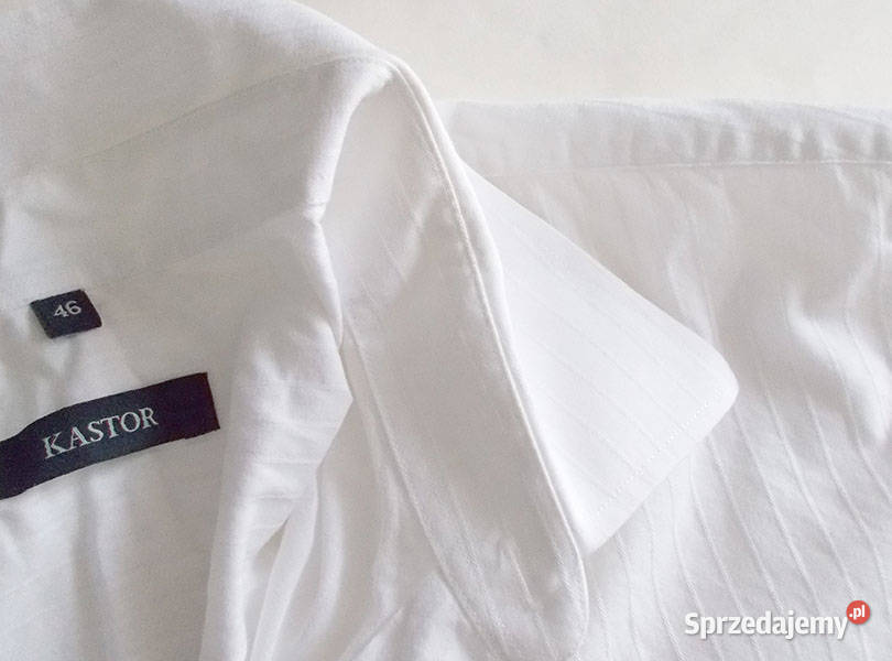 biaqła koszula 46 męska koszula krótki rękaw Rozmiar XXL Gdańsk