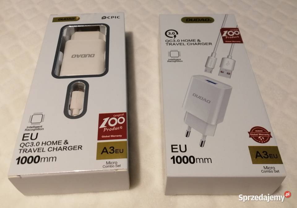 Ładowarka QC uniwersalna USB micro USB typ B 5V Czeladź