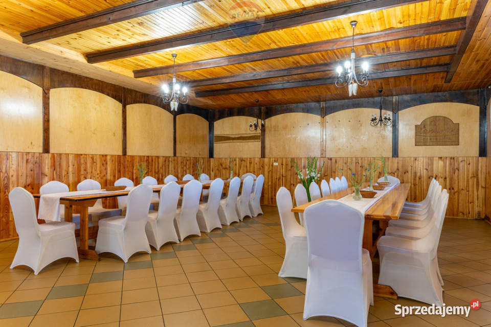 Obiekt eventowy z noclegami i salą bankietkową Wygnanka sprzedam