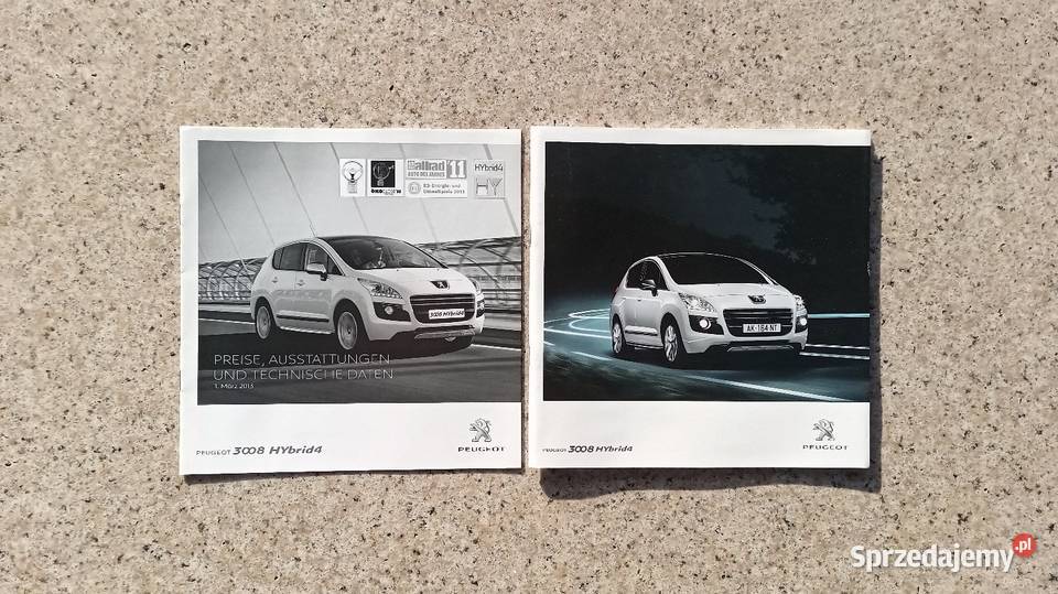 PEUGEOT 3008 HYbrid 4 Prospekt Bytom