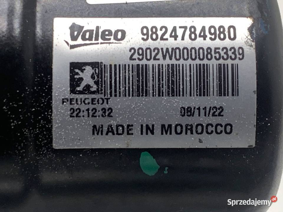 MECHANIZM WYCIERACZEK PRZÓD OPEL CORSA F