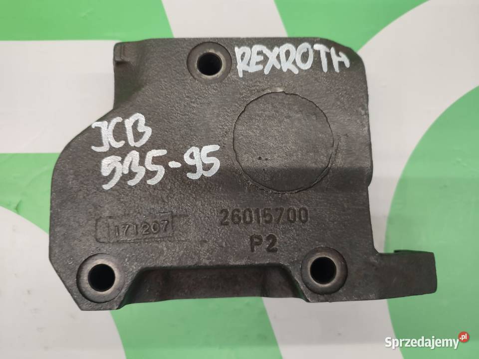 Płyta końcowa 26015700 rozdzielacza REXROTH JCB wielkopolskie Wilkowo