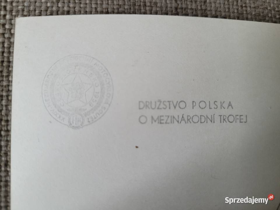 Junak M07R Junak M07C sześciodniówka FIM 1959 sprzedam