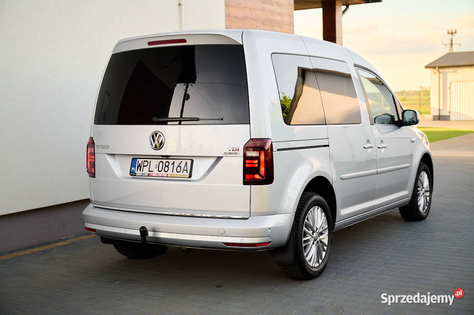 VW CADDY HIGHLINE 20 diesel 150 automat z Rok produkcji 2016 Płock