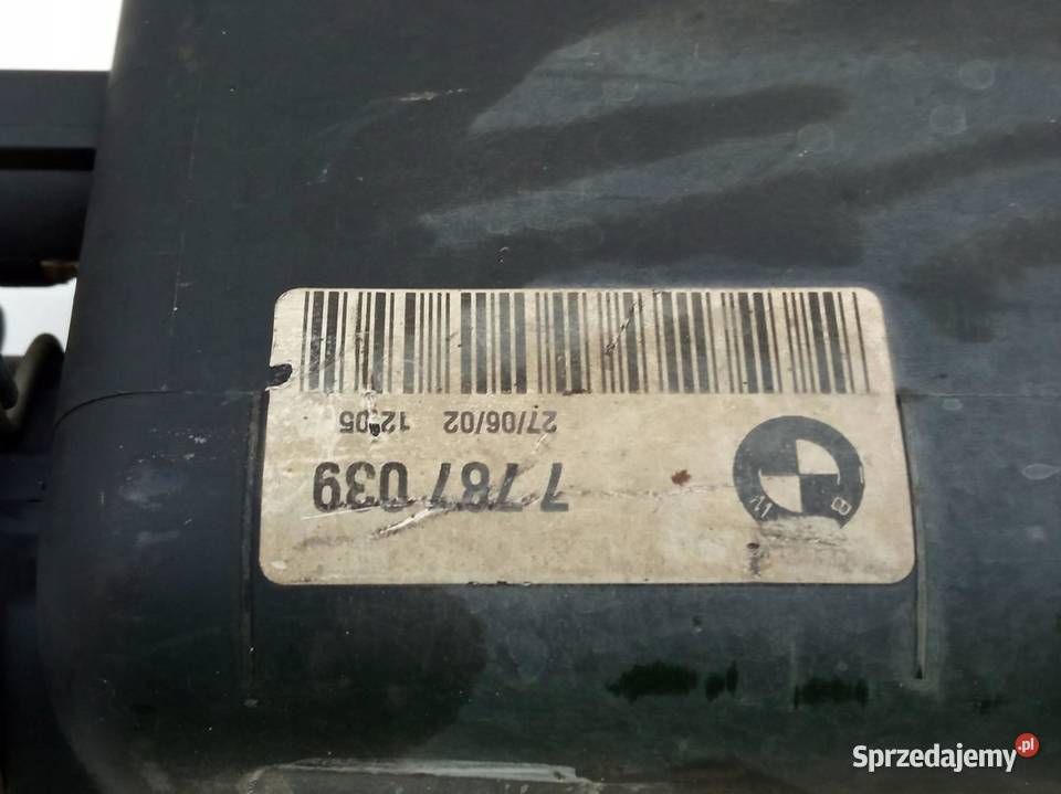 ZBIORNICZEK WYRÓWNAWCZY 20 D 7787039 Bmw Seria 3 Rok produkcji 2002 świętokrzyskie