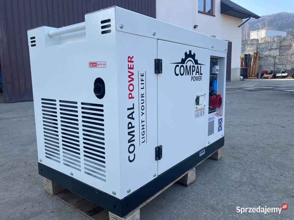 Agregat prądotwórczy diesel 10 kW SILENT Compal Mszana Dolna