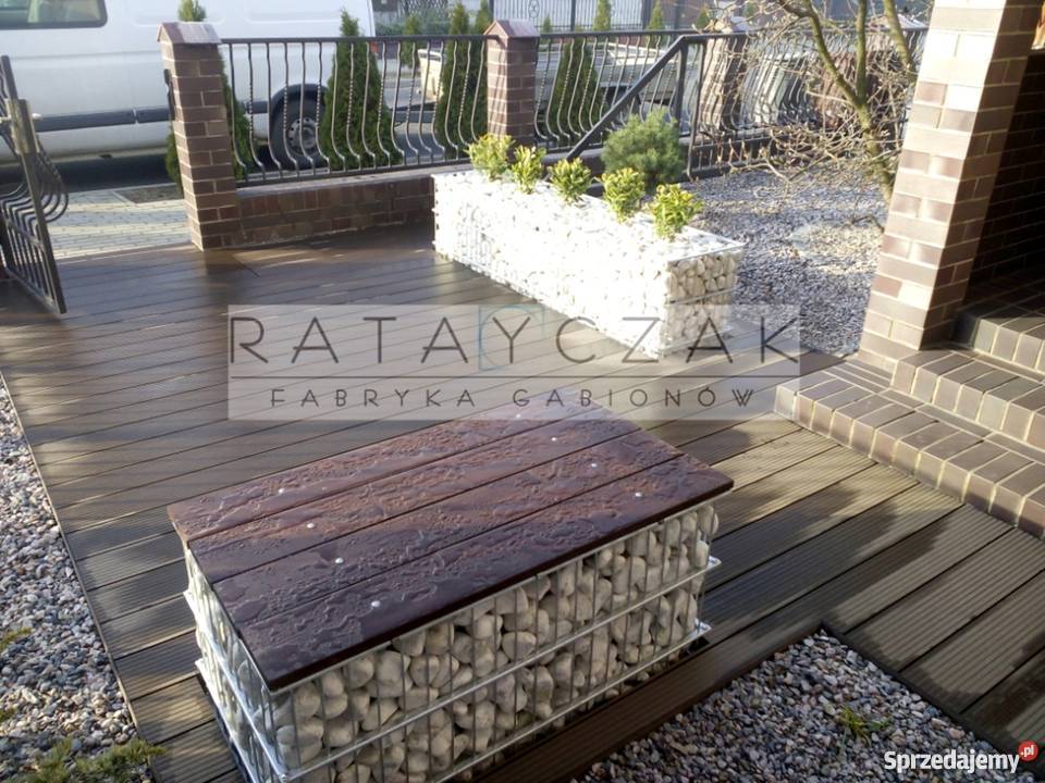 Gabiony Gabion 040x200m Ogrodzenie Murek Mała Toruń sprzedam