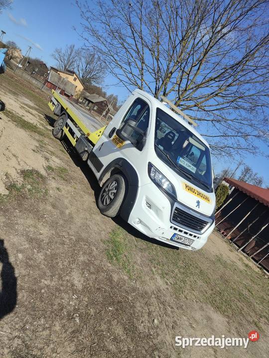 Peugeot Boxer 30 HDI 180 Pomoc drogowa Truskolasy-Olszyna