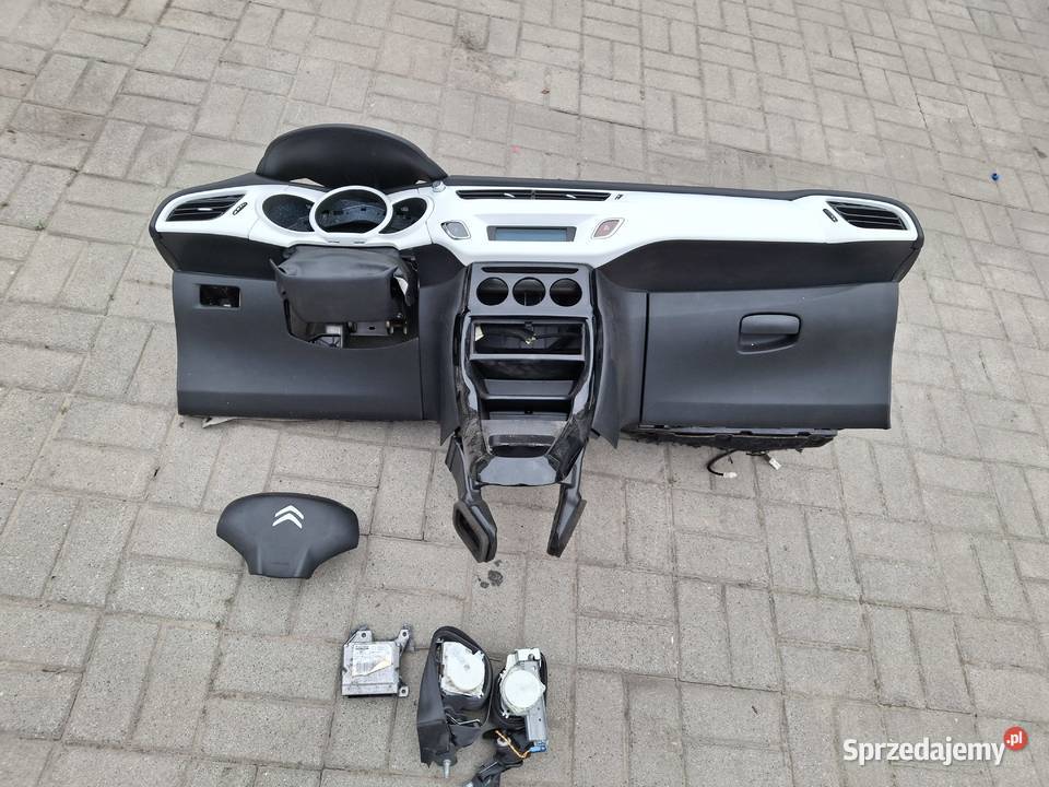 Deska rozdzielcza konsola kokpit airbag citroen Rawicz