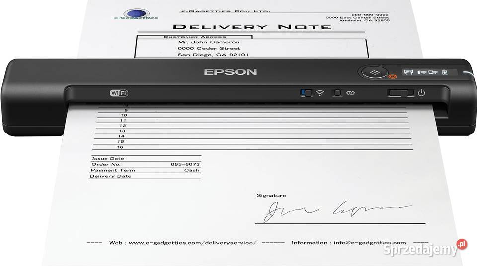 Epson WorkForce ES60W przenośny skaner Rzeszów