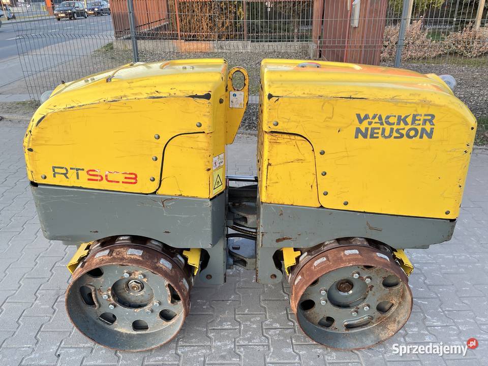 Walec kołkowy okołkowany Wacker Neuson RT 82 SC3 małopolskie