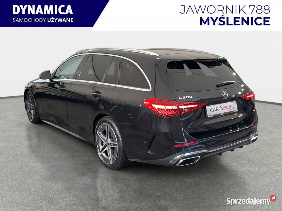 Mercedes C 200 VAT 23 T AMG line 15 mHEV 204 serwisowany w ASO Myślenice