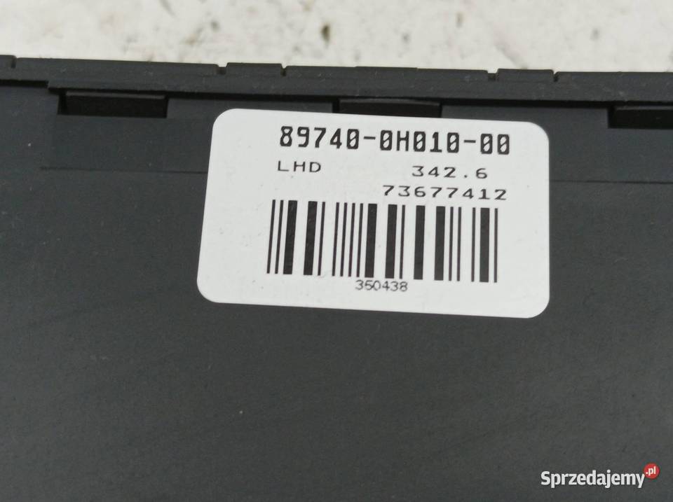 MODUŁ KOMFORTU 897400H01000 736774112 Toyota