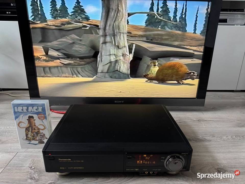 Magnetowid PanasonicNVFS200 Oryginalny Pilot Szczecin