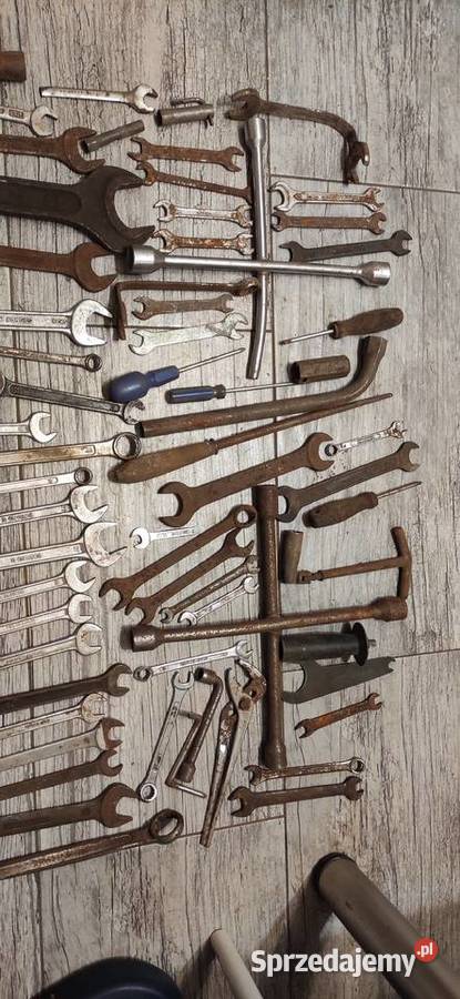 Zestaw starych kluczy narzędzi Dom i Ogród Dębica