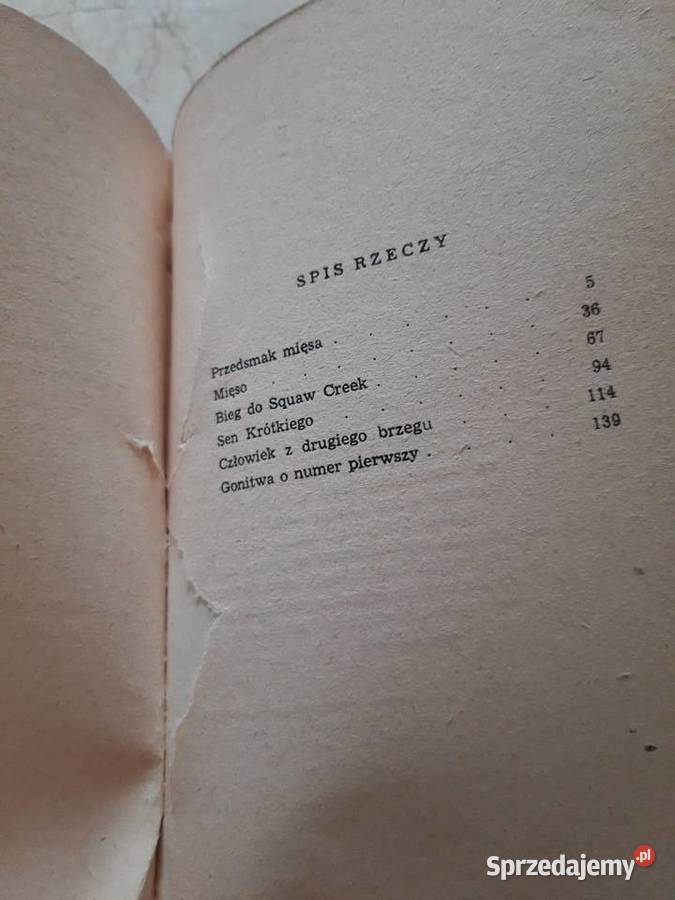 Wyga Jack London 1954 Antykwariat Bielsko-Biała