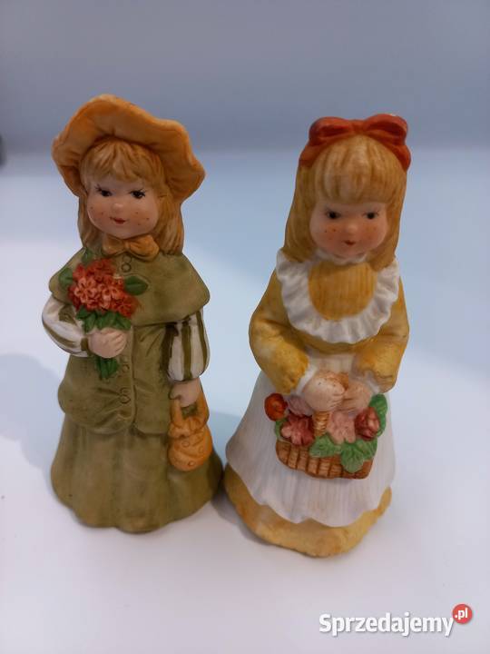 Figurki biskwitoweceramiczne dziewczynki anglia Inowrocław sprzedam
