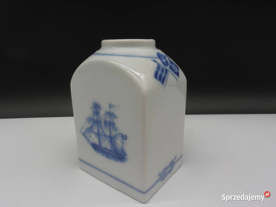 Porcelanowa Herbaciarka Pojemnik Windjammer wielkopolskie