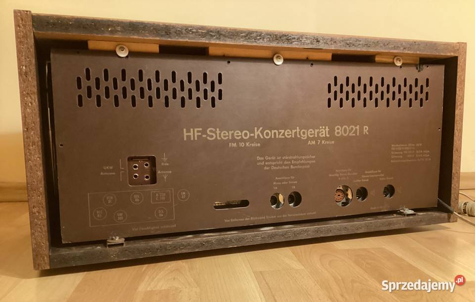 Amplituner Wzmacniacz lampowy GRUNDIG Gdynia