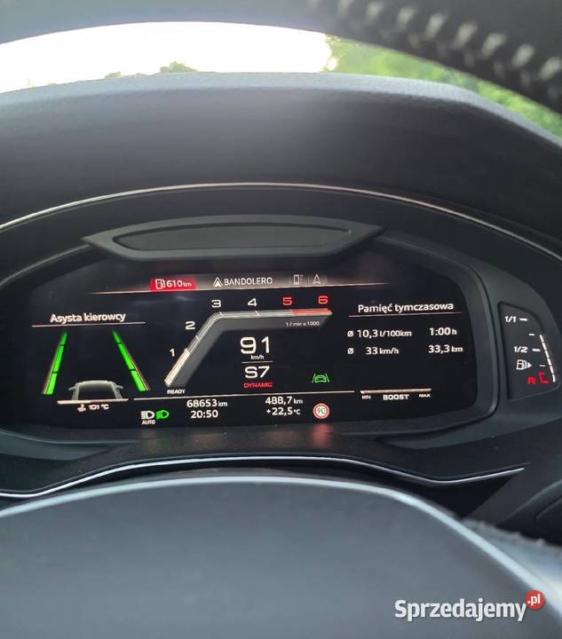 AUDI S6 C8 FULL LED MATRIX Niski Przebieg Salon diesel wielkopolskie