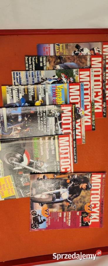 Czasopismo kolekcjonerskie motocykl 1996 śląskie Gliwice