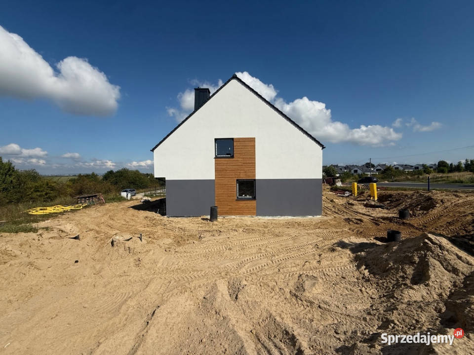 Nowoczesny Dom z garażem 130 m2 30 m2 poddasza Rok budowy 2025 sprzedam