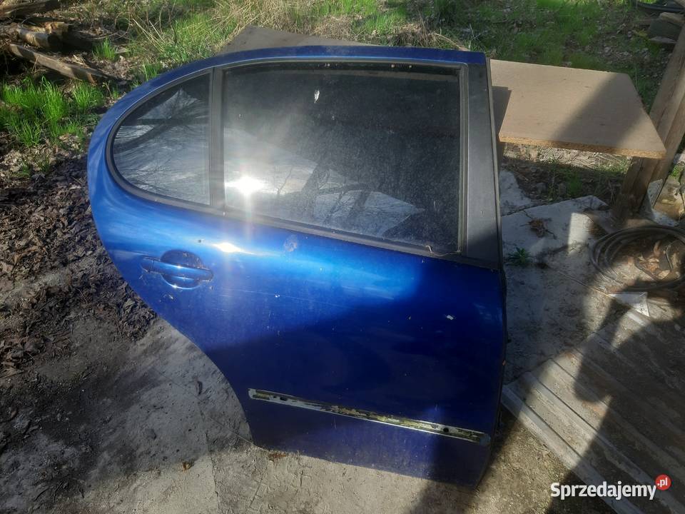Drzwi tylne tył seat leon 1 niebieskie Biłgoraj