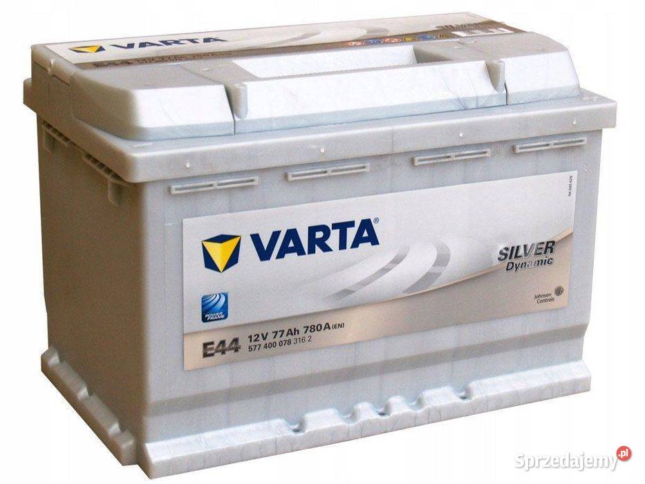 Akumulator Varta Silver E44 77Ah780A ŁÓDŹ Łódź