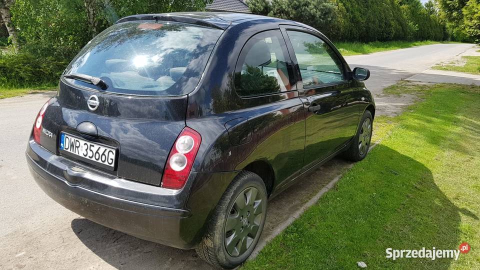 Nissan Micra 2007 zamiana 2/3 dolnośląskie Smolec