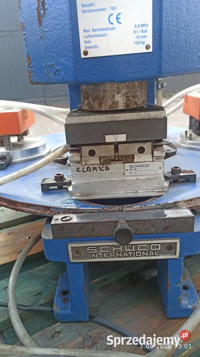 prasa do aluminium schucko Produkcja Kłodawa