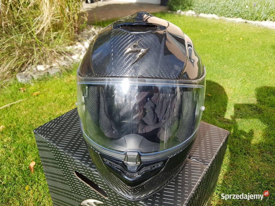 Kask motocyklowy scorpion exo 1400 carbon Kaski i akcesoria śląskie Bielsko-Biała