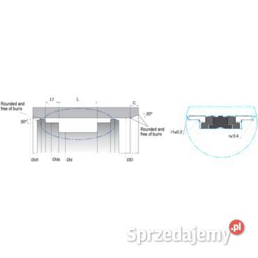 Uszczelniacz tłoka typ DBM 30x17x154635 Kamionna sprzedam