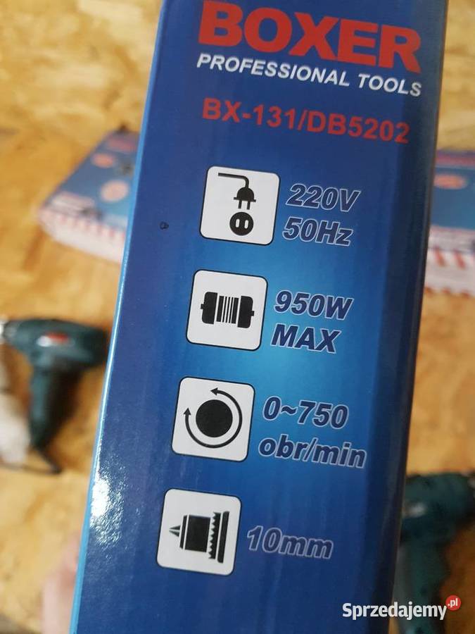 WIERTARKOWKRĘTARKA SIECIOWA 950W 750rpm BOXER Elektryczne Głogowa