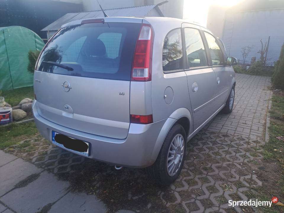 Opel meriva 16 benzyna 16v 225365km Człuchów sprzedam