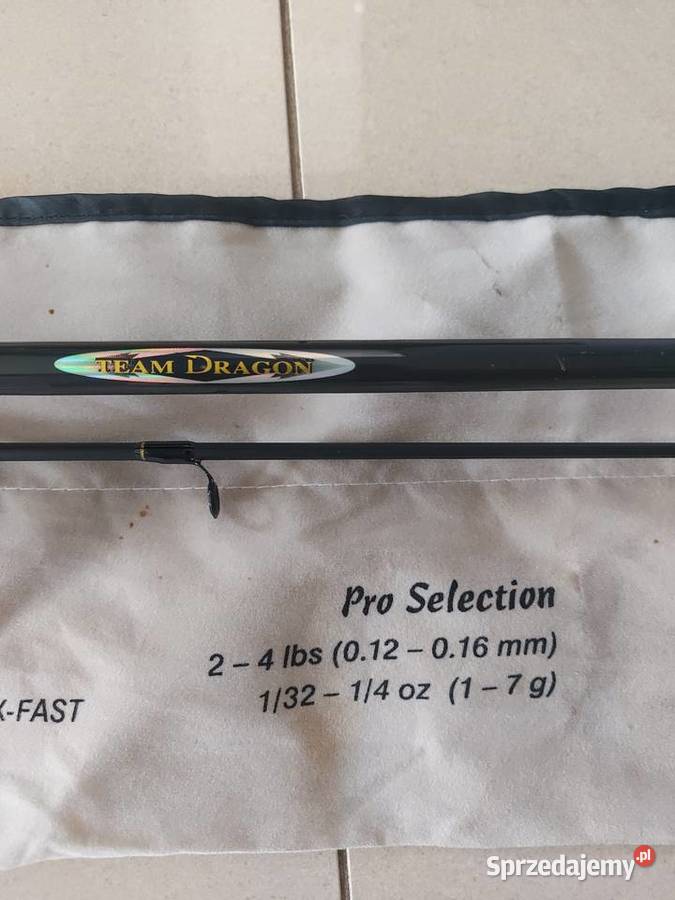 Wedka team dragon 245m 17g dolnośląskie Lubin sprzedam