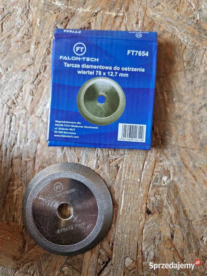 TARCZA DIAMENTOWA DO OSTRZAŁKI OSTRZENIA WIERTEŁ Głogowa sprzedam