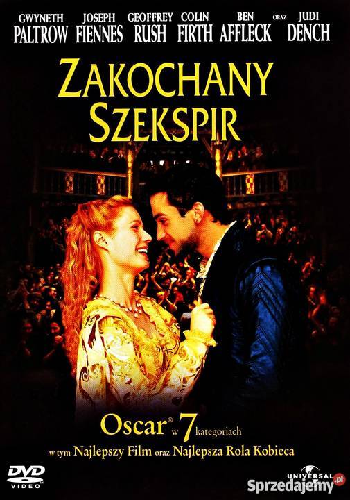 ZAKOCHANY SZEKSPIR JOSEPH FIENNES Kalisz