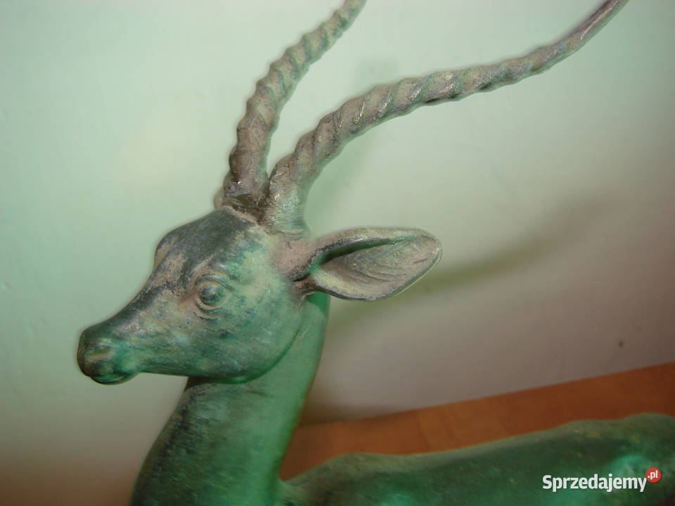 Antylopa z zegara kominkowego UCRA Pruszcz Gdański