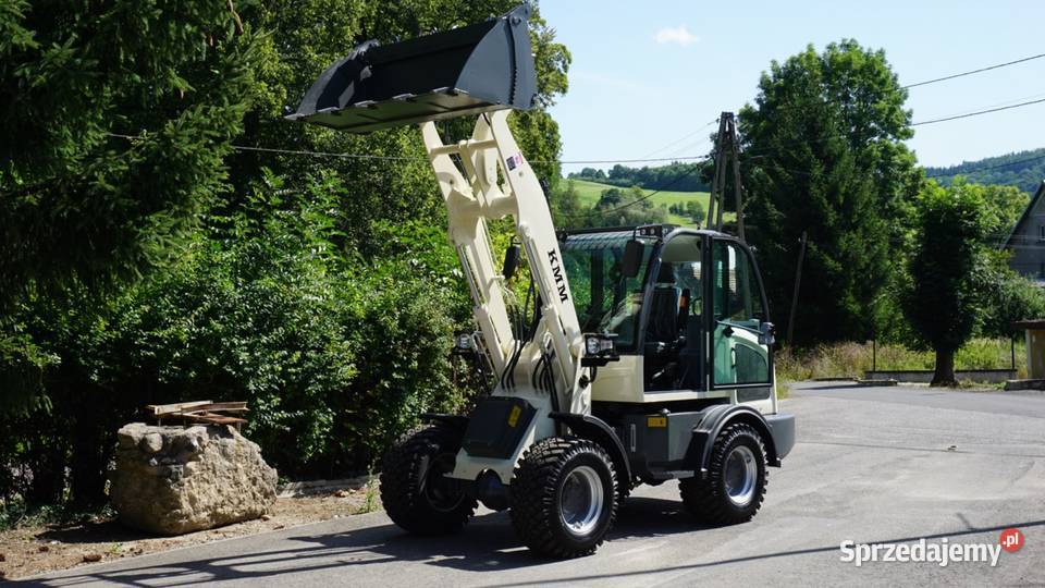 Nowa ładowarka widlak z osprzętem Yanmar 4x4 KMM Grodzisk Wielkopolski sprzedam