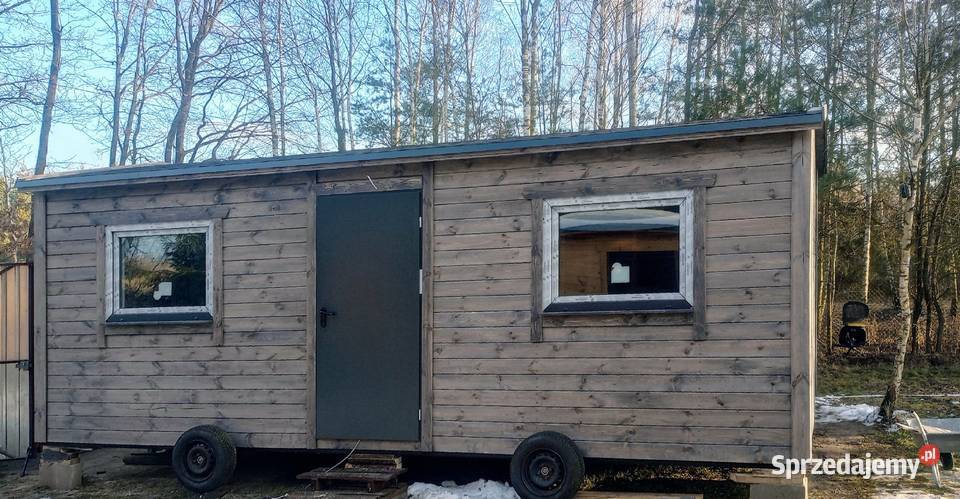 Domek letniskowy mobilny całoroczny ocieplenie Bydgoszcz