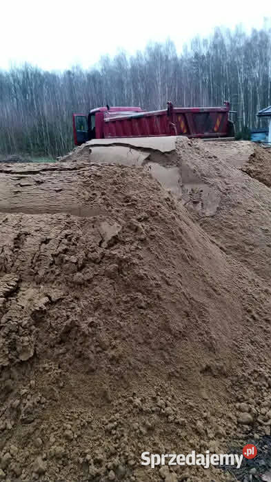 Piasek zasypowyziemia różne rodzajeczarnoziem Tomaszów Lubelski sprzedam